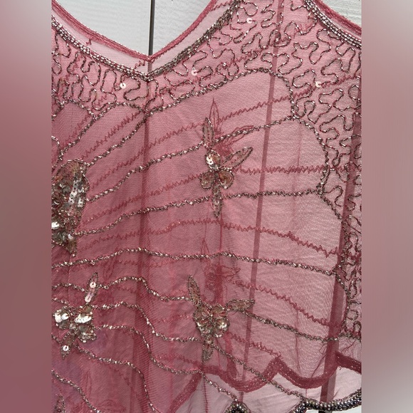 Handmade Y2K Beaded Butterfly Top - Picture 5 of 8